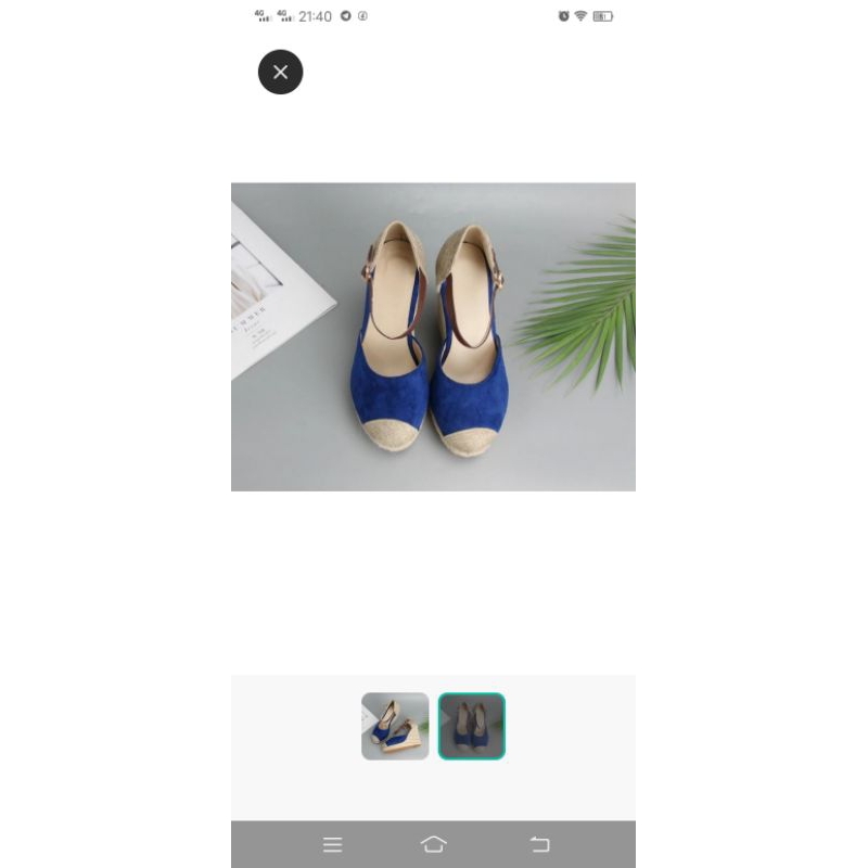 wedges woman gladiator 9cm