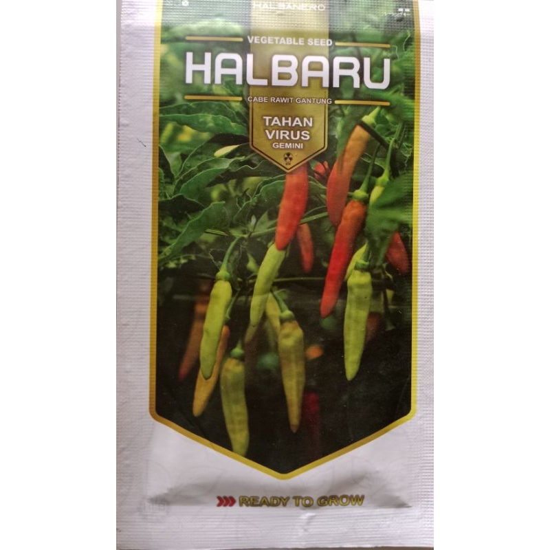 Benih Cabe Rawit Gantung HALBARU 10gr