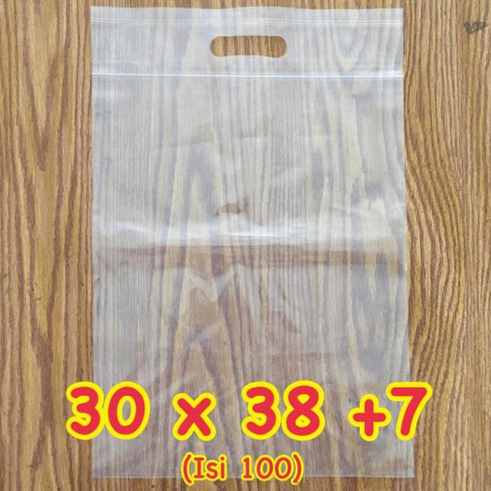 Plastik Gantung 30x38+6cm / Plastik klip pond / Plastik klip oval