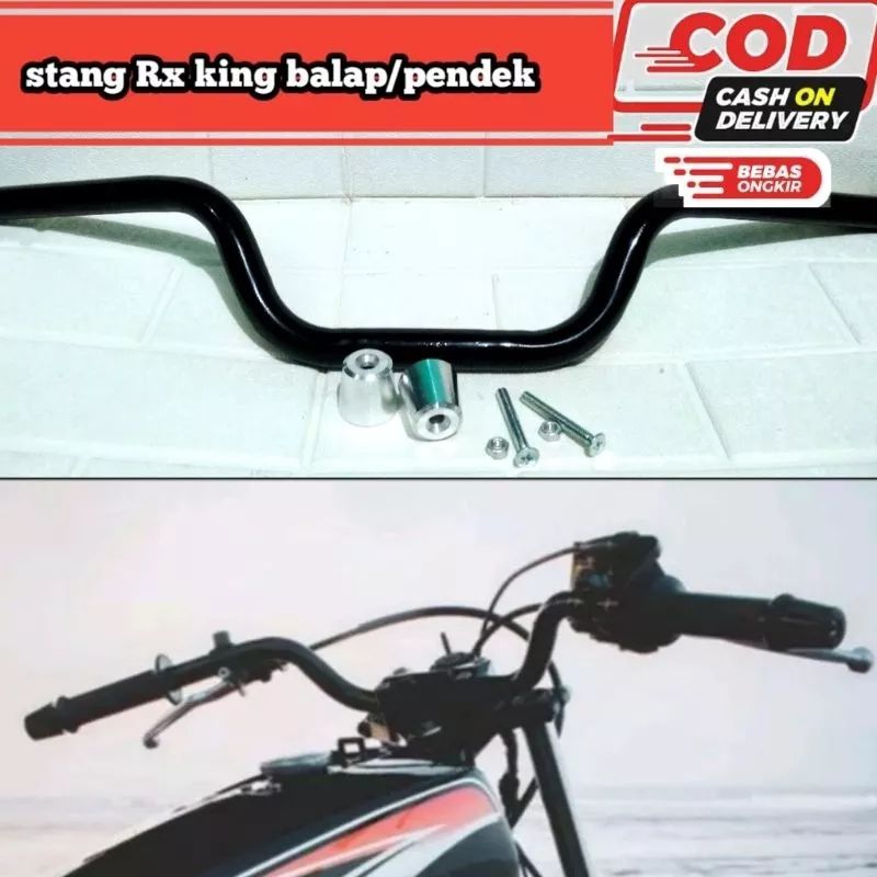 Stang Rx king Hitam balap Stang rxking pendek stang cb stang vixion