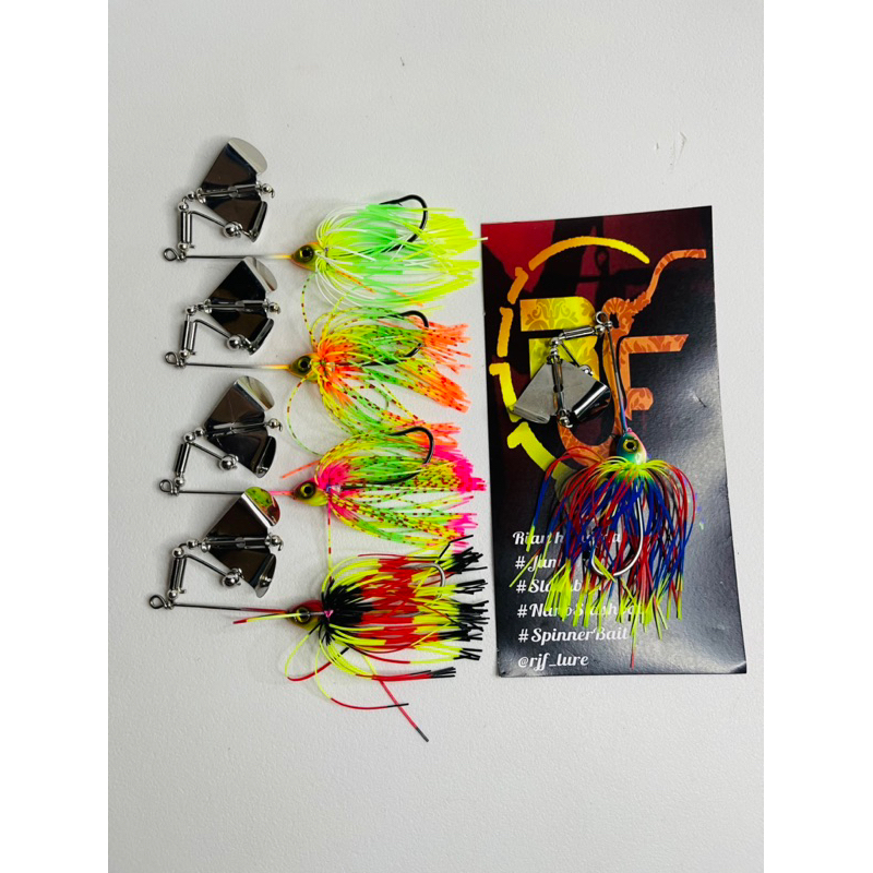 BUZZBAIT TEKTOK RJF LURE HOOK 4/0 BERAT 14 GRAM || UMPAN CASTING GABUS TOMAN