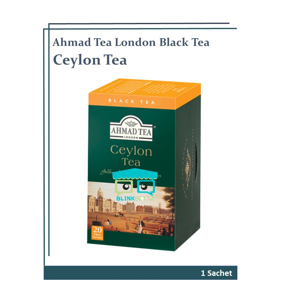 

SACHET Ahmad Tea London BLACK TEA CEYLON TEA Teh Hitam