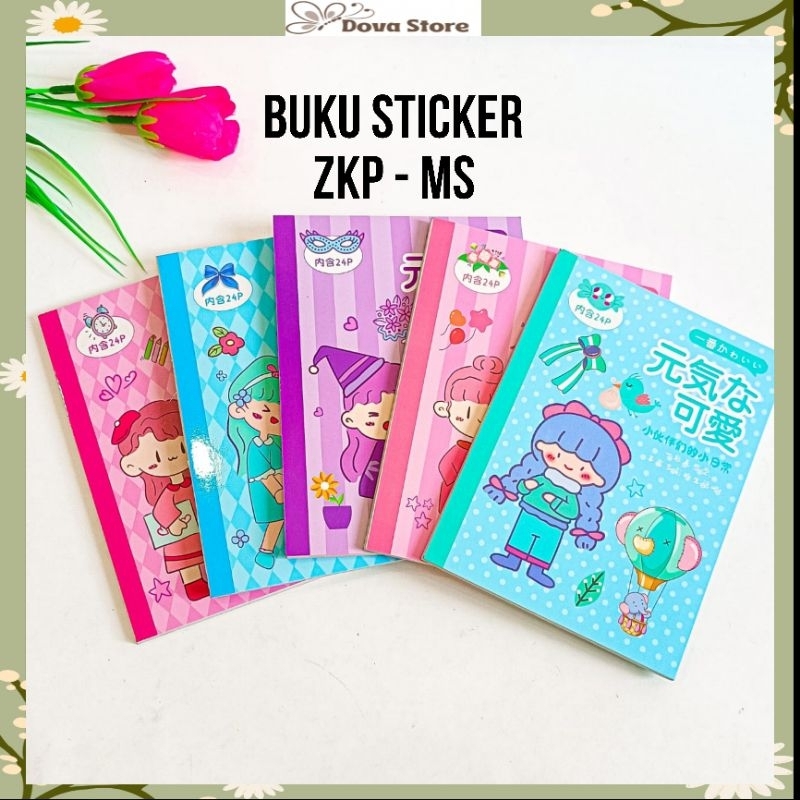 

BUKU STIKER ZKP- MS STICKER ANAK KARAKTER LUCU
