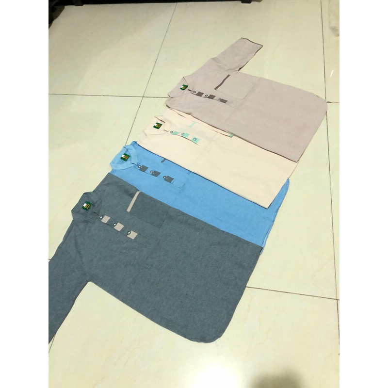 atasan koko oxford anak