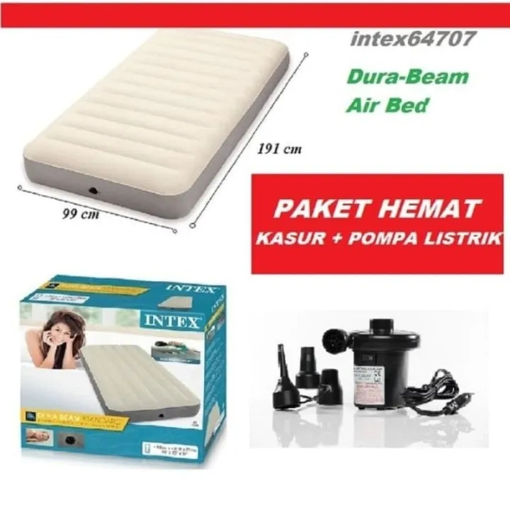 Kasur Angin INTEX Twin Durabeam