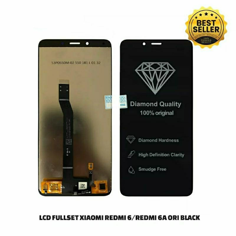 LCD Plus Touchscreen Redmi 6 / 6a ORIGINAL LCD FULSET