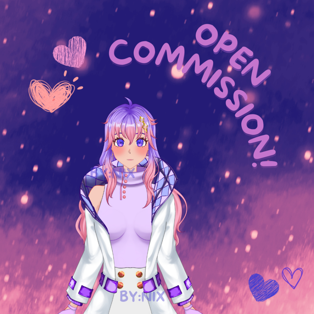 Digital Art Commission // komisi digital