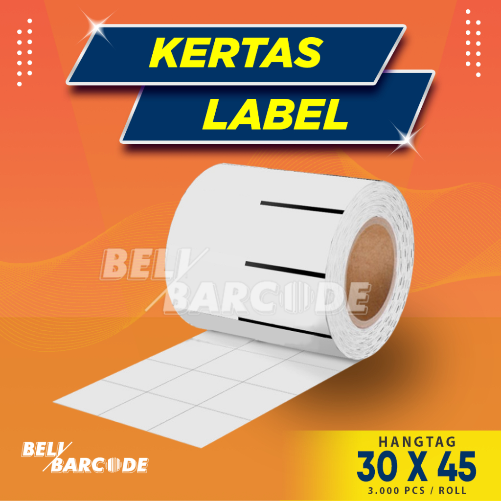 

HangTag Karton 30 x 45 / 30x45 mm / 30x45mm Label Harga Siap Cetak
