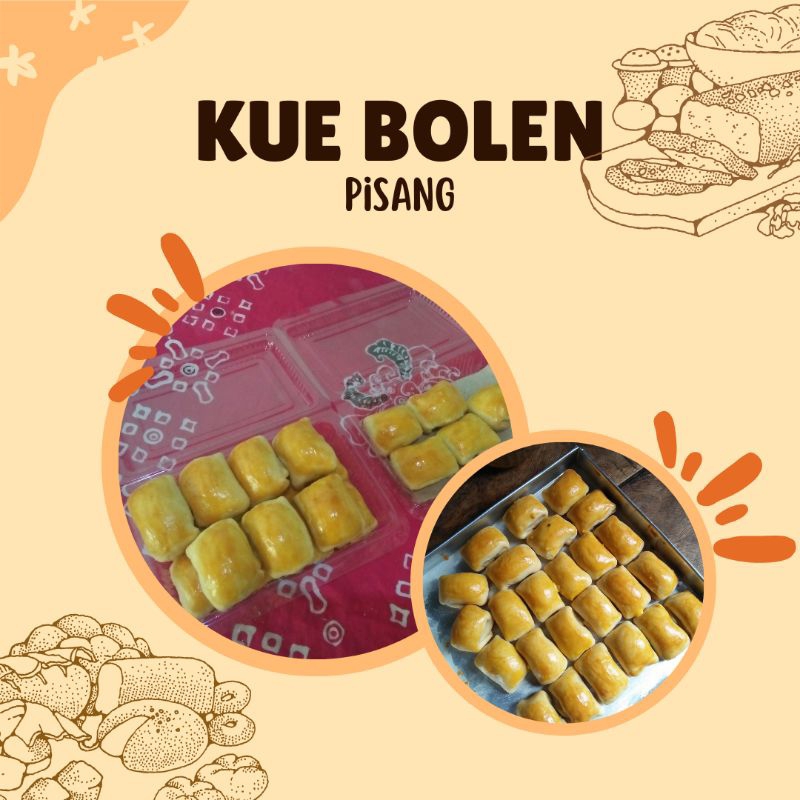 

Bolen Pisang Isi Keju Coklat