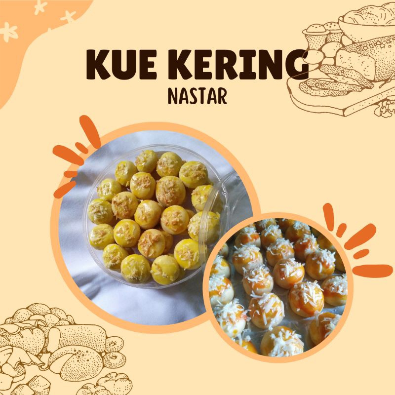 

kue Kering Nastar Toping Keju