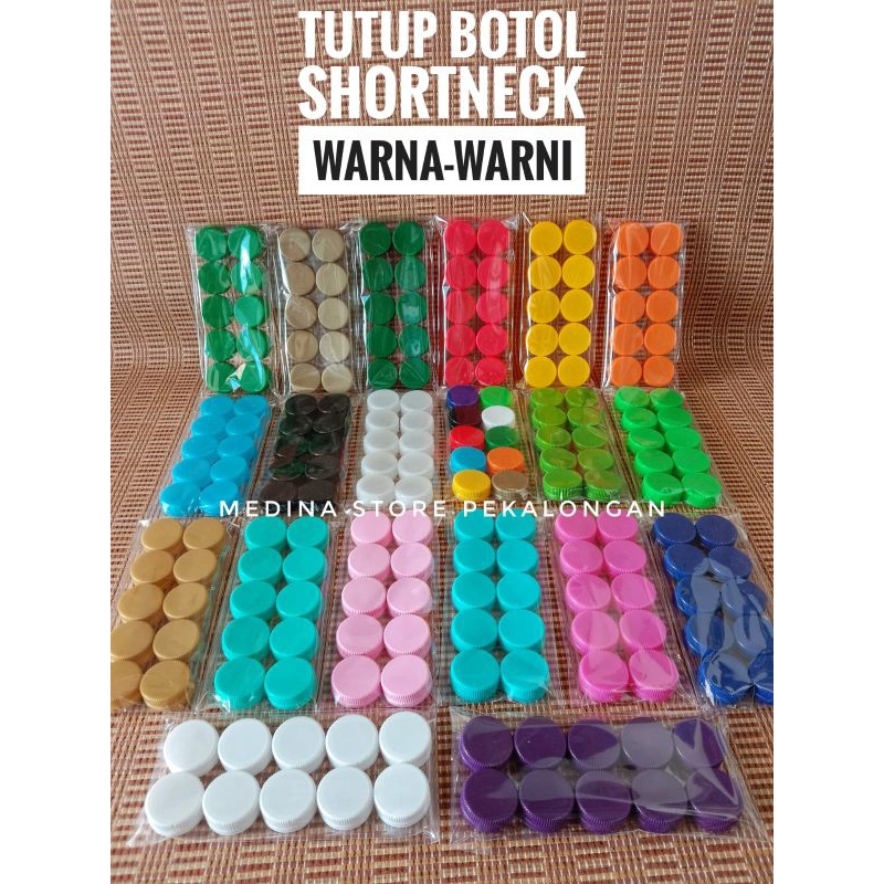 Tutup Botol Shortneck Prakarya
