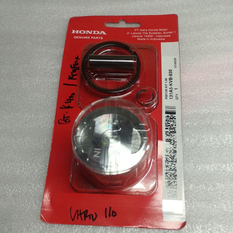 PISTON KIT SEHER HONDA KVB VARIO 110 OS100 ORI AHM