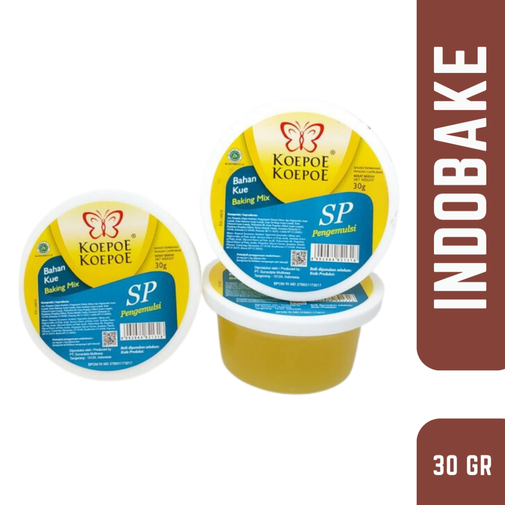 

SP KOEPOE 30 Gram Kupu Baking Mix Pengemulsi