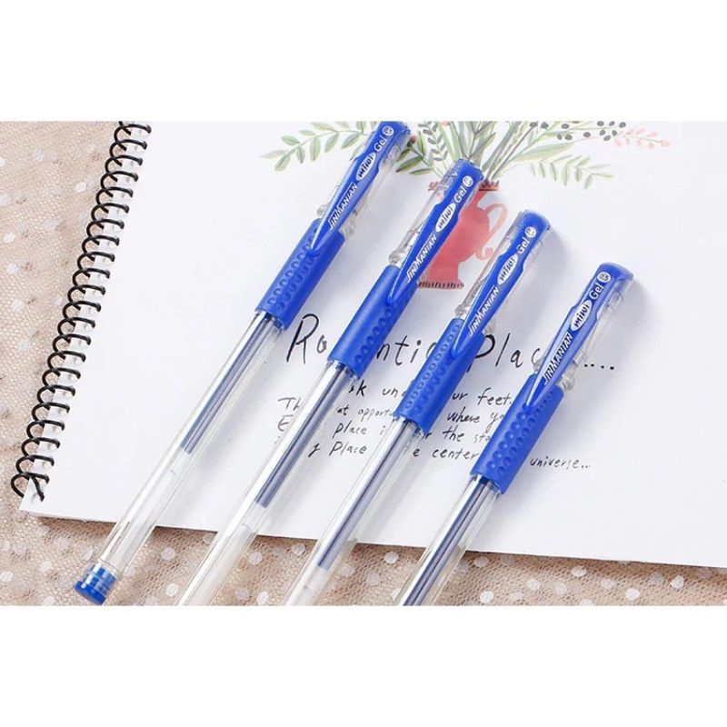 

pena gel 0,55mm standart pulpen gel standart bolpoin cair alat tulis
