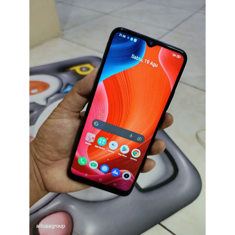 hp second siap pake realme c12