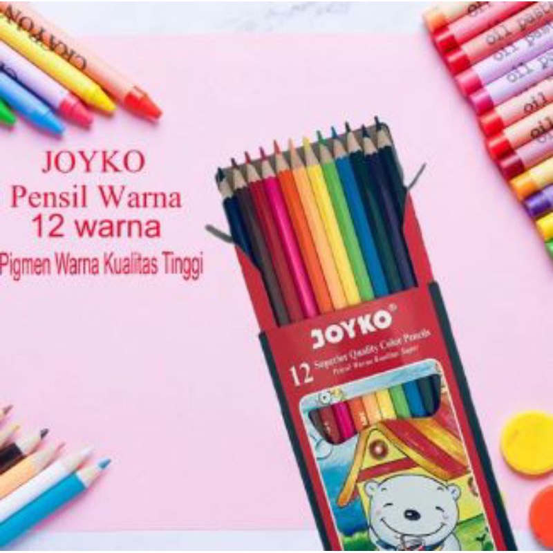 

Pensil Warna Joyko CP-103 / 12 Warna