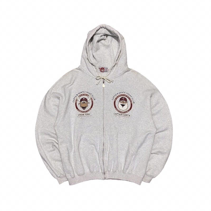 Captain Santa Zip Hoodie