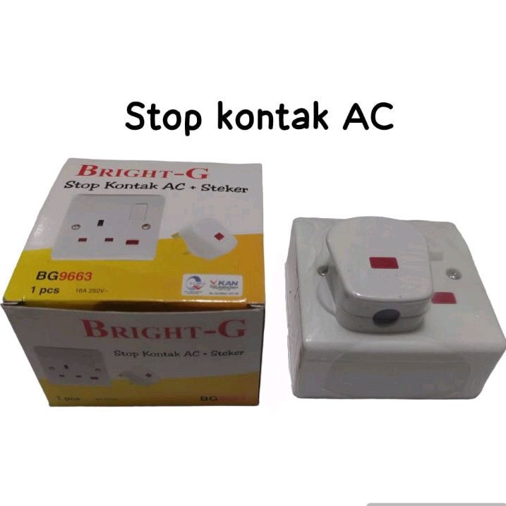 Saklar AC set/stop contak AC