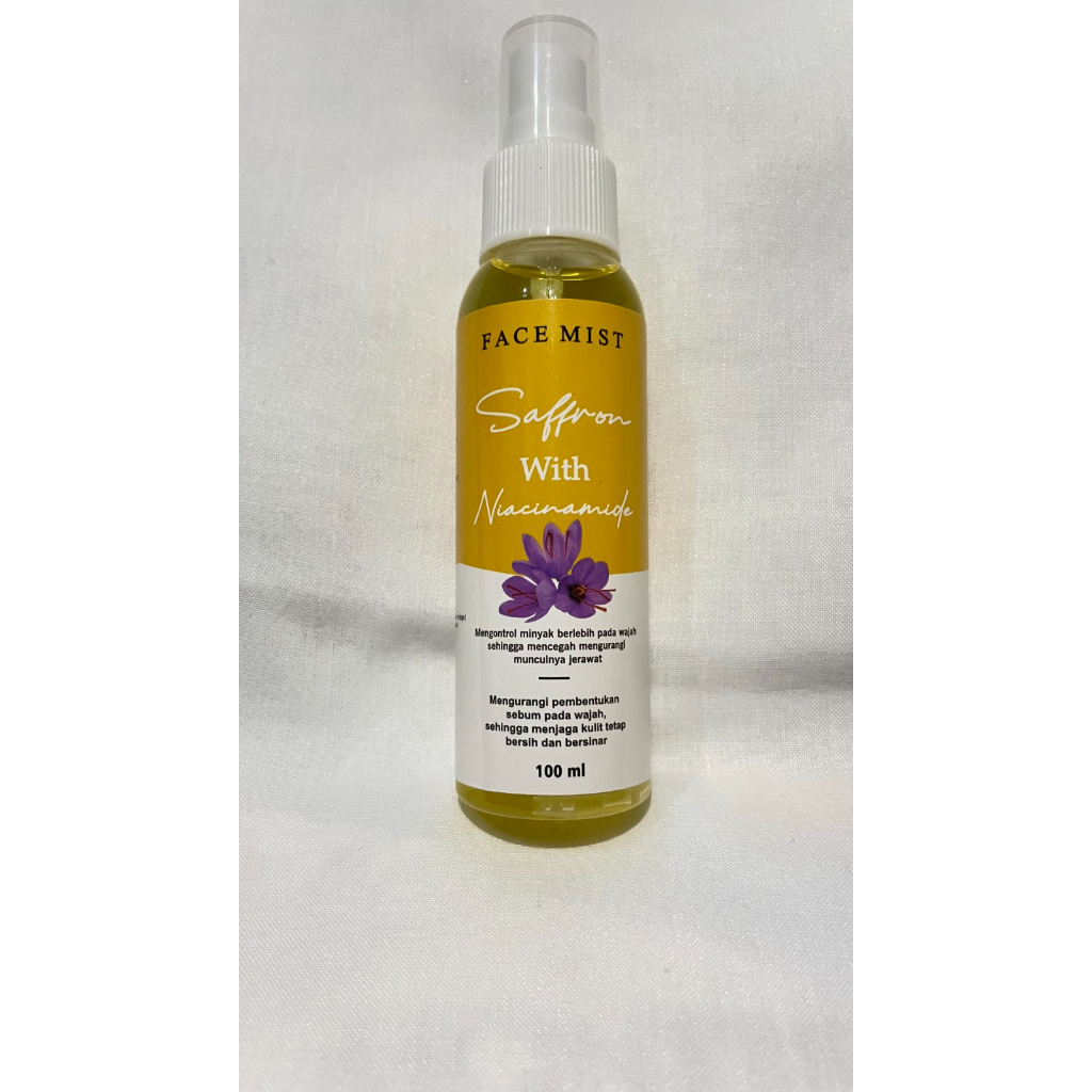 TERMURAH Face Mist Saffron Niacinamide Nuwn Official, Face Mist harum, Face mist wangi, face mist ke