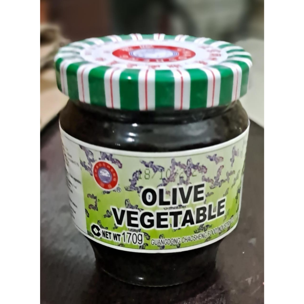 

CHAO SHENG Olive Vegetable 170Gr / Bumbu Sayur Mustard dan Zaitun / Kana Chai