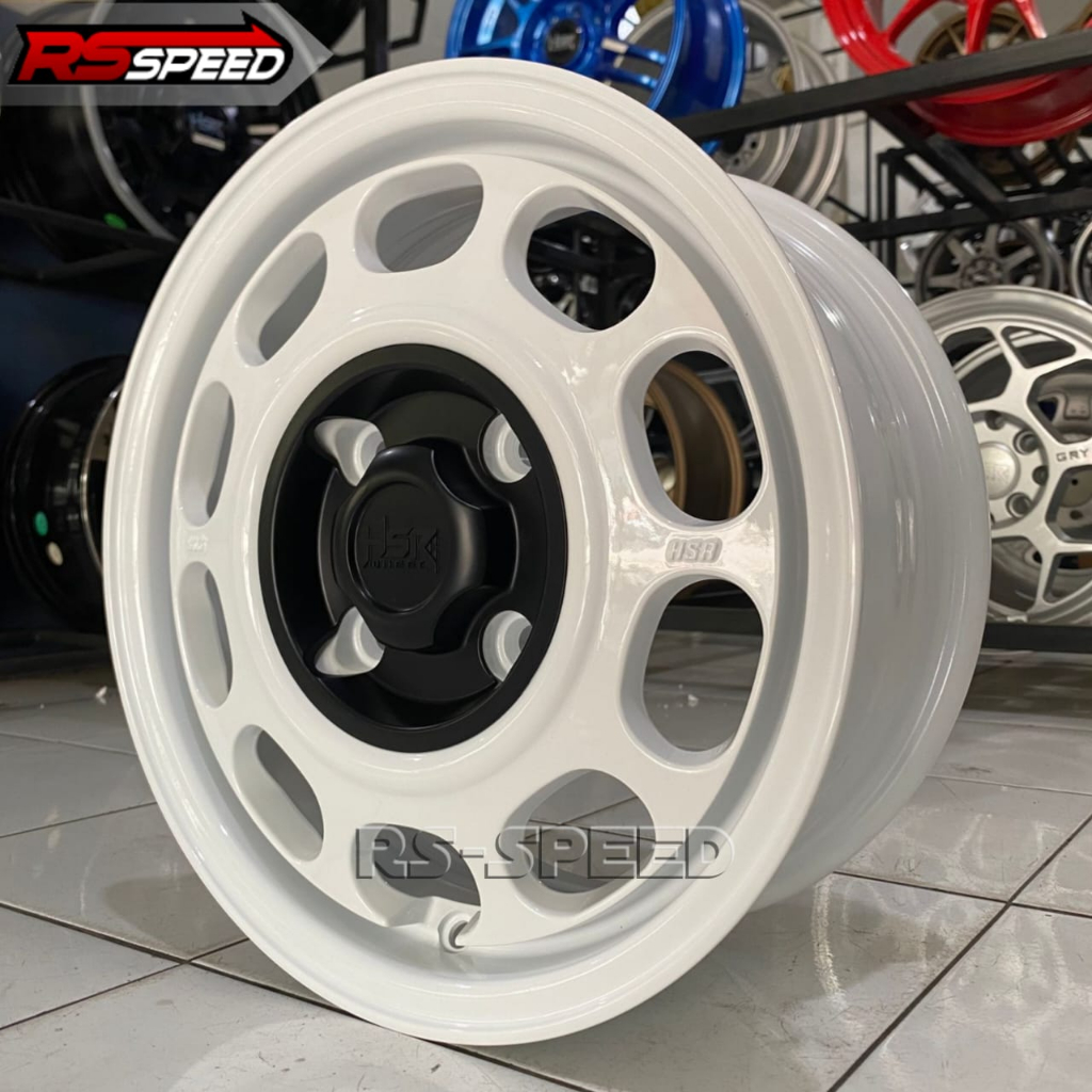 Velg HSR KLG Ring 14 Black Pelk Resing Murah R14 Bisa Di Ban Dunlop Toko Velg Ban Mobil Medan