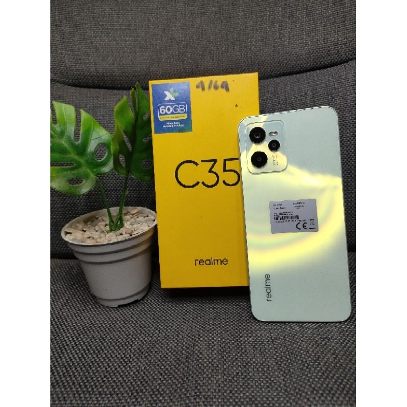 SECOND REALME C35 RAM 4/64GB