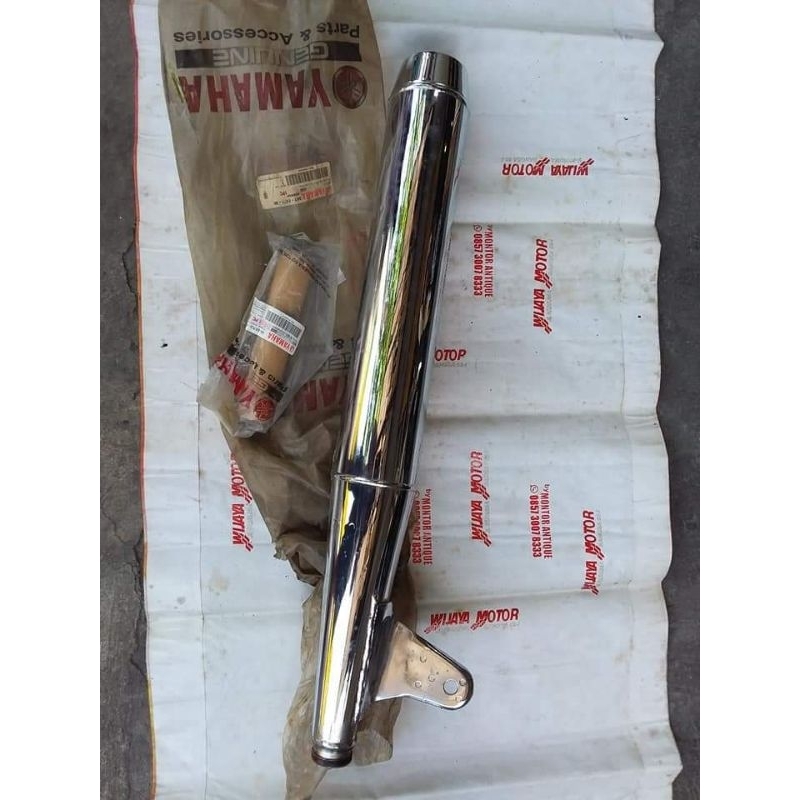 Knalpot include Saringan YAMAHA ALFA Original NOS