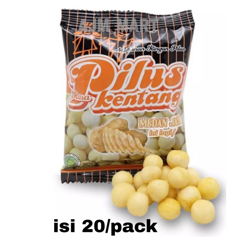 

Pilus Kentang Medan Jaya isi 20/pack