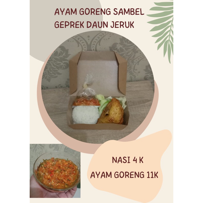 

box ayam goreng nasi