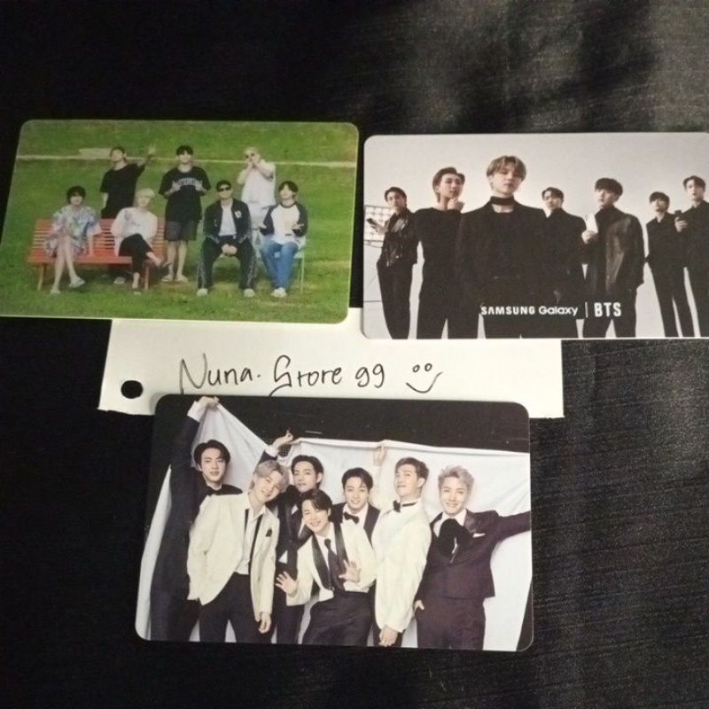 [READY STOCK] OFFICIAL PHOTOCARD BTS SAMSUNG LATIN + IN THE SOOP + THE FACT
