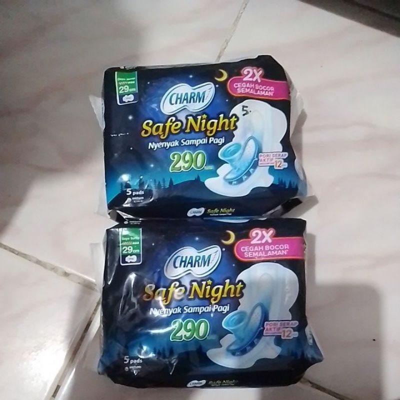 PEMBALUT CHARM SAFE NIGHT 29 CM