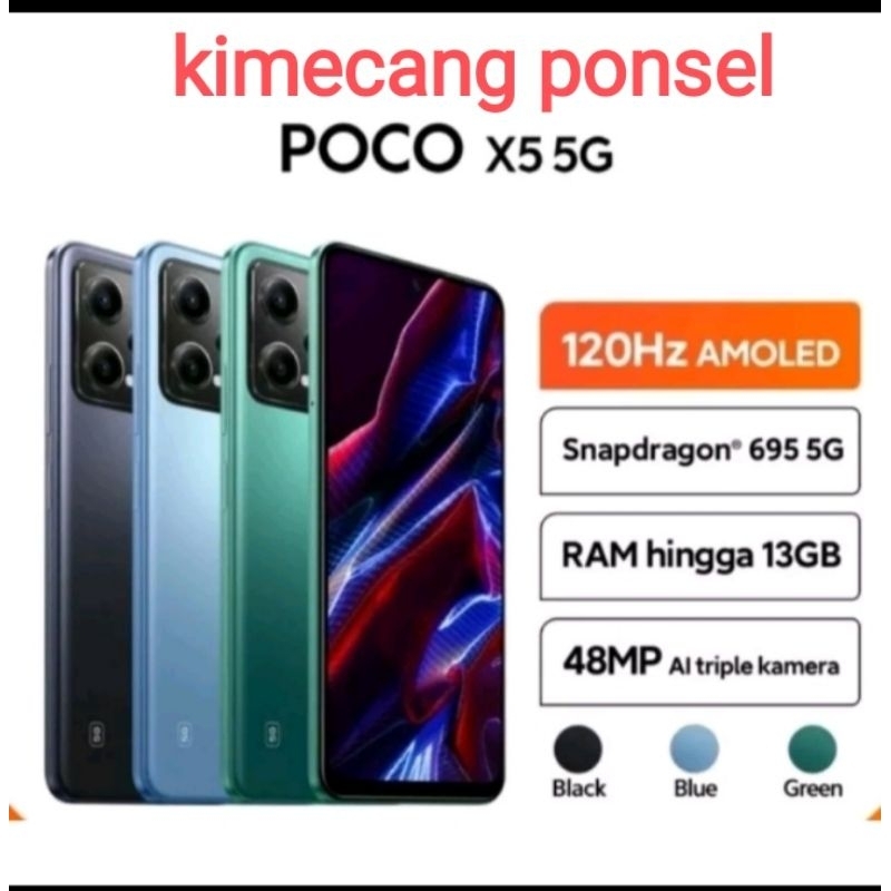 Xiaomi poco x5 pro 5g 6/128GB Garansi Resmi Xiaomi