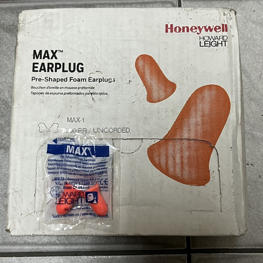 Max Earplug Honeywell Howard Leight