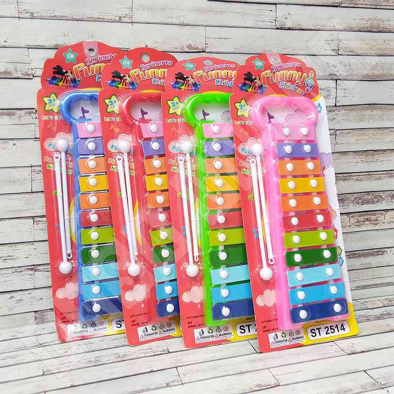 Mainan edukasi anak Xylophone / Alat Musik / Mainan Xylophone Karakter
