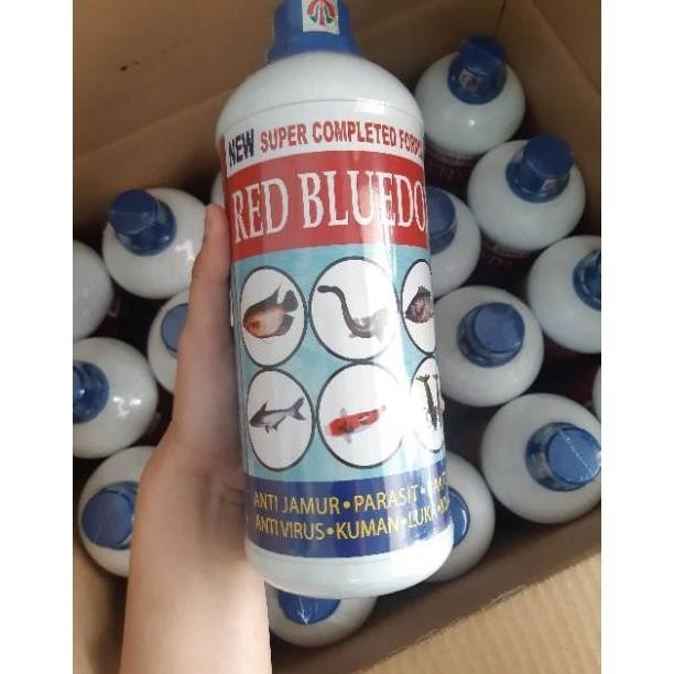 RED BLUEDOX 1 LITER OBAT KUTU BAKTERI IKAN HIAS