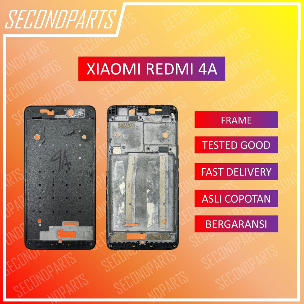 FRAME RANGKA TULANG LCD REDMI 4A / 4A PRIME ORIGINAL COPOTAN