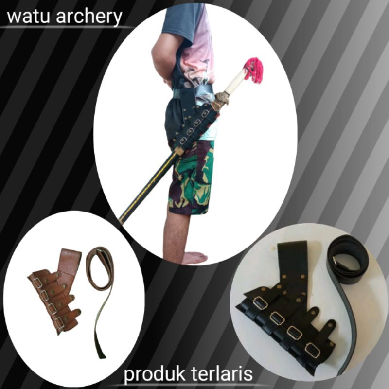sarung pedang golok +sabuk pinggang