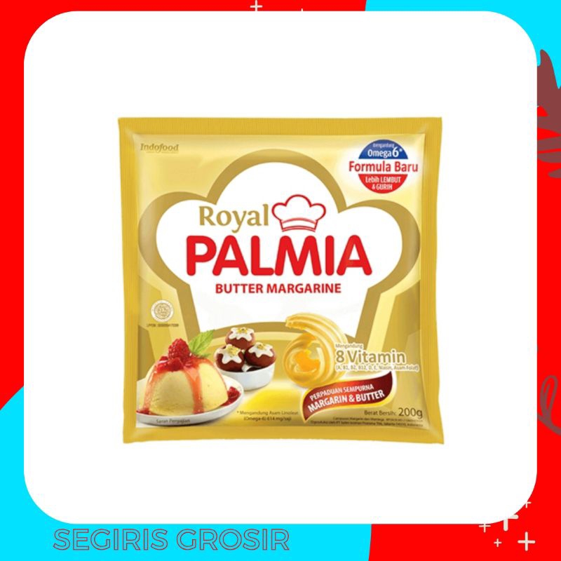 

Palmia Royal Butter Premium Margarine 200 Gr