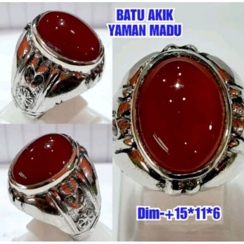 Natural Batu Yaman Madu Cristal Asli