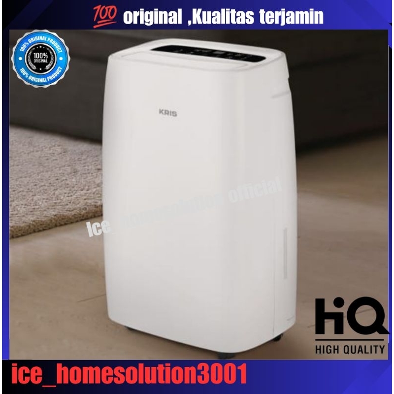 Kris Dehumidifier Dengan Display 20 Ltr - Putih/pelembab udara/pelembab ruangan