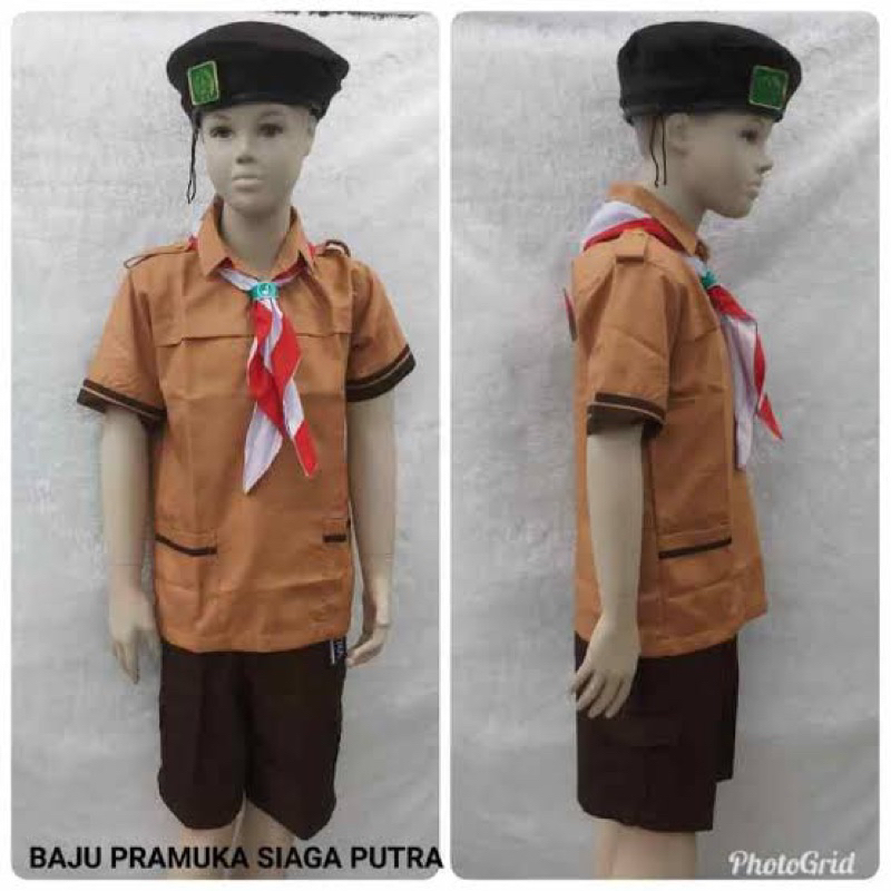 Baju Pramuka Siaga SD Premium Seragam Sekolah || Pramuka || Seragam SD || Seragam