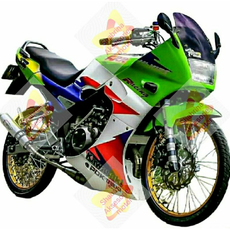 Striping/Stiker Bodi Ninja SSR SE 1998 Original Thailand - Bukan Lokal