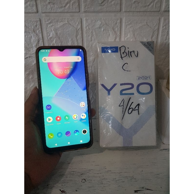 VIVO Y20  RAM 4/64 SEKEN MULUS