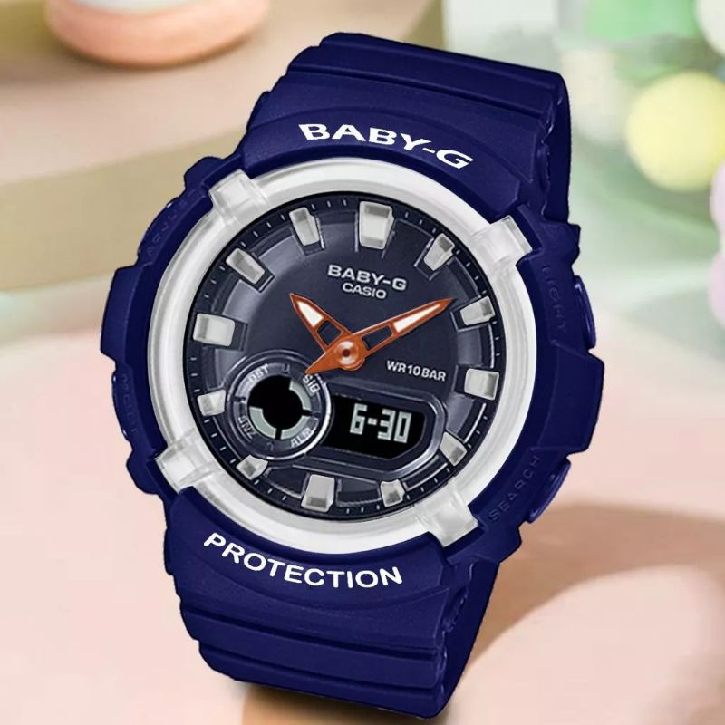 NEW  JAM TANGAN ANAK PEREMPUAN / WANITA / CEWEK / CASIO BABY G SEKOLAH SD SMP SMA KERJA DUALTIME ANT