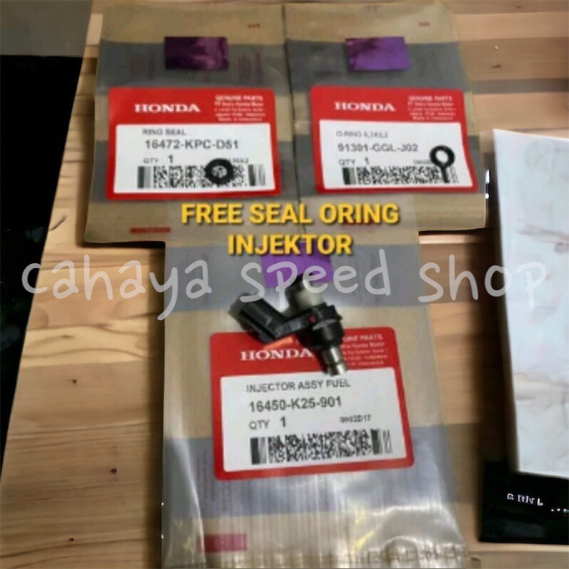 Injektor Injector Beat Fi Lubang 6 Gress Original Asli Honda KEIHIN