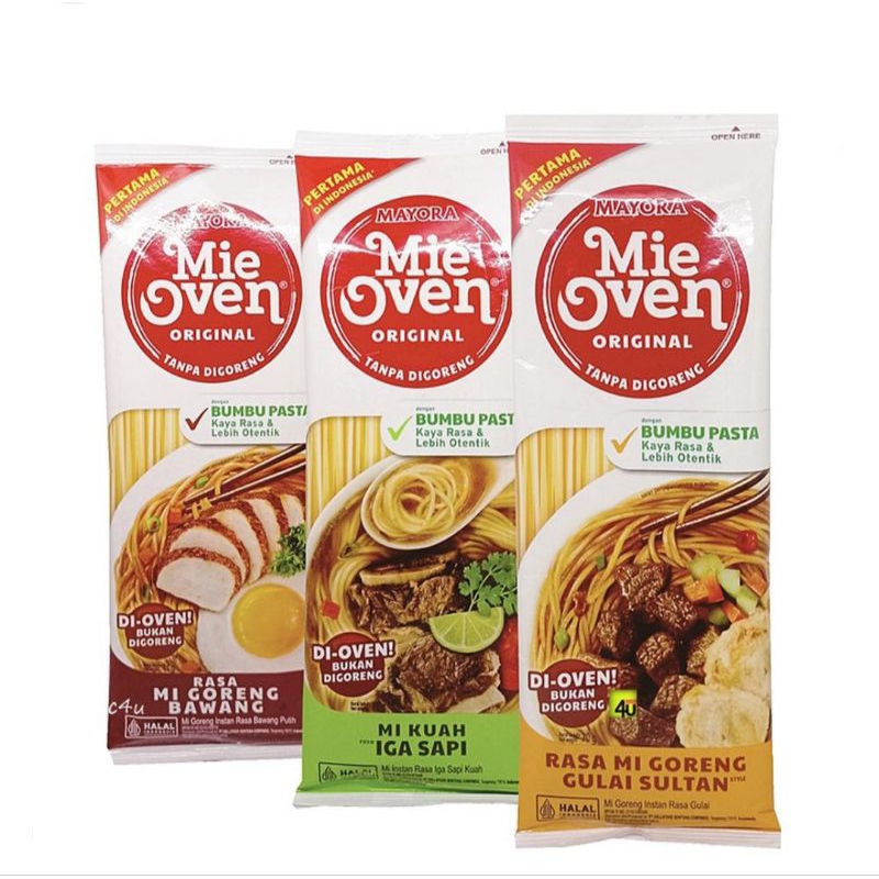 

MIE OVEN MAYORA ALL VARIAN