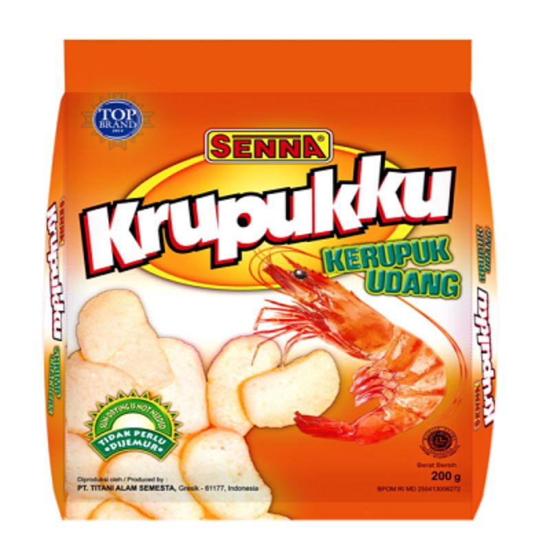 

SENNA KRUPUKKU / KERUPUK / KERUPUK UDANG 200gr