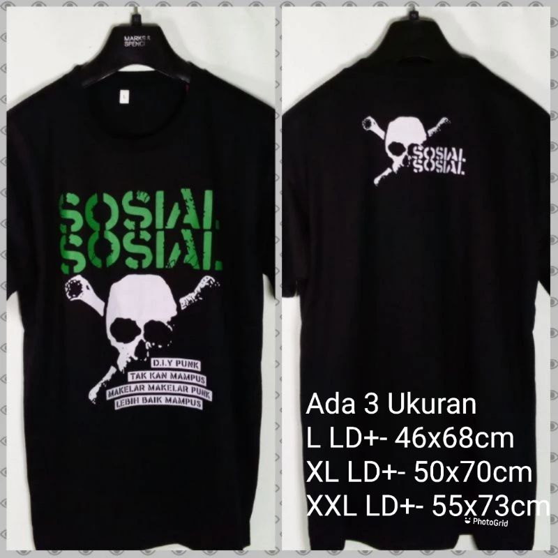 Kaos Punk Sosial Sosial Makelar Punk