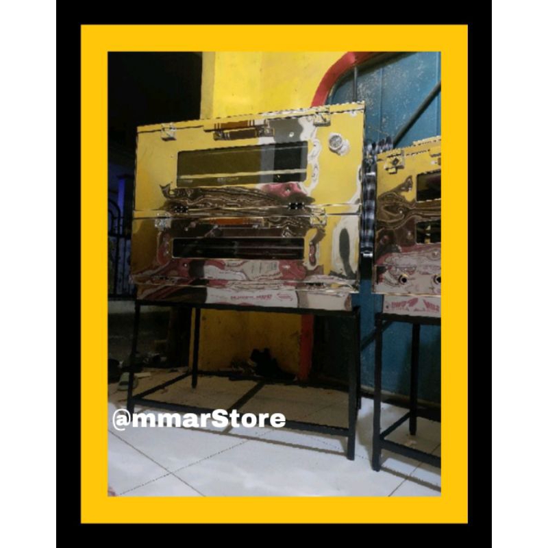 Oven Gas Stainless Steell Ukuran 75//Fullset Siap Pakai//Oven Gas Termurah//Oven Gas Terlengkap//Ove