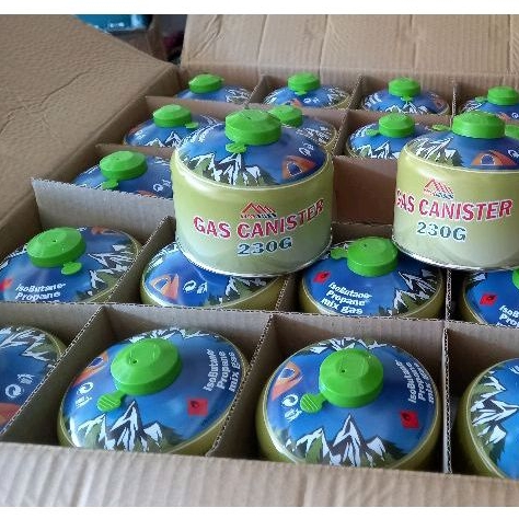Gas Canister | Canister | Kaleng Canister 230gr | Canister Kosongan